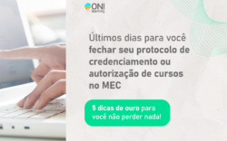 credenciamento ou autorização de cursos no MEC